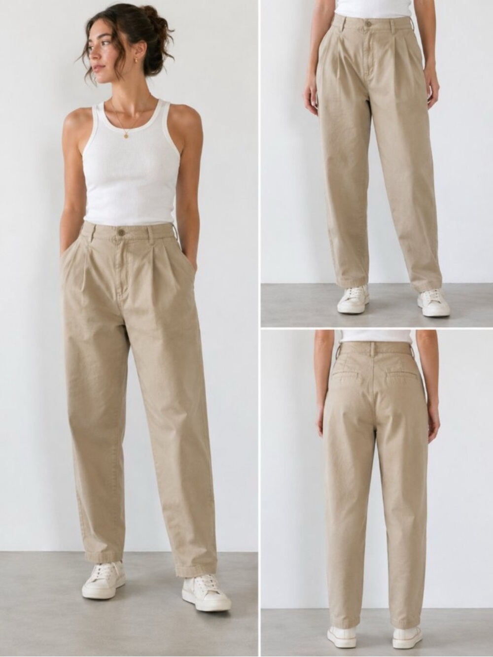 Vintage U2 Cargo Pants in Khaki